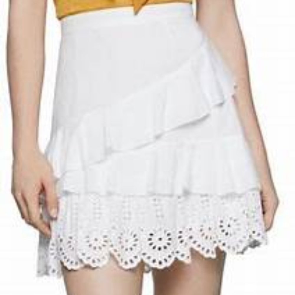 BCBGeneration Ruffled Mini Skirt - Picture 5 of 8